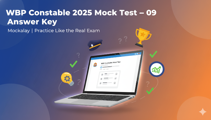 WBP constable Mock Test Answer key Set 09 by Mockalay