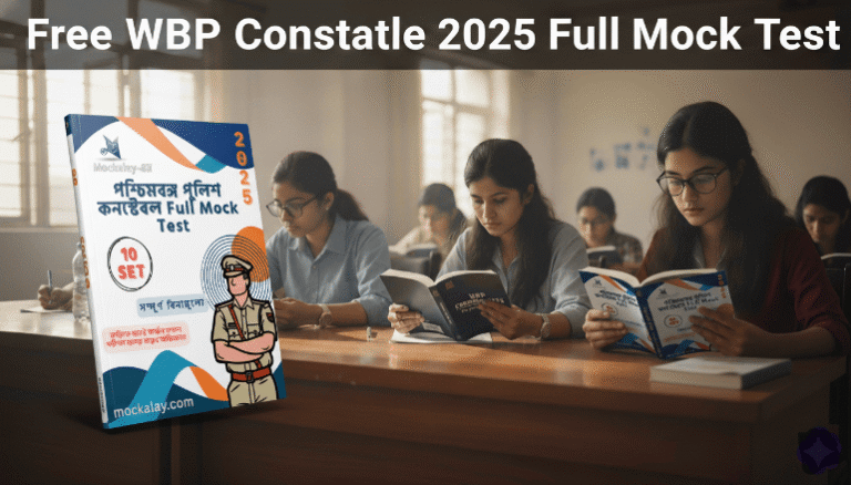 WBP Constable 2025 Free Full Mock Test E-book, 10 Set by Mockalay