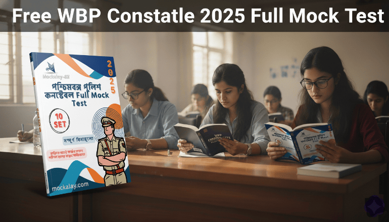 WBP Constable 2025 পরীক্ষার প্রস্তুতি: Download করুন 10 টি Free Full Mock Test ই-বুক!